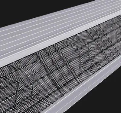 Gutter Guard by Gutterglove 4 ft x 5 in Stainless Steel Micro-Mesh Gutter Guard, 80 ft Kit (Gutterglove, Inc.)